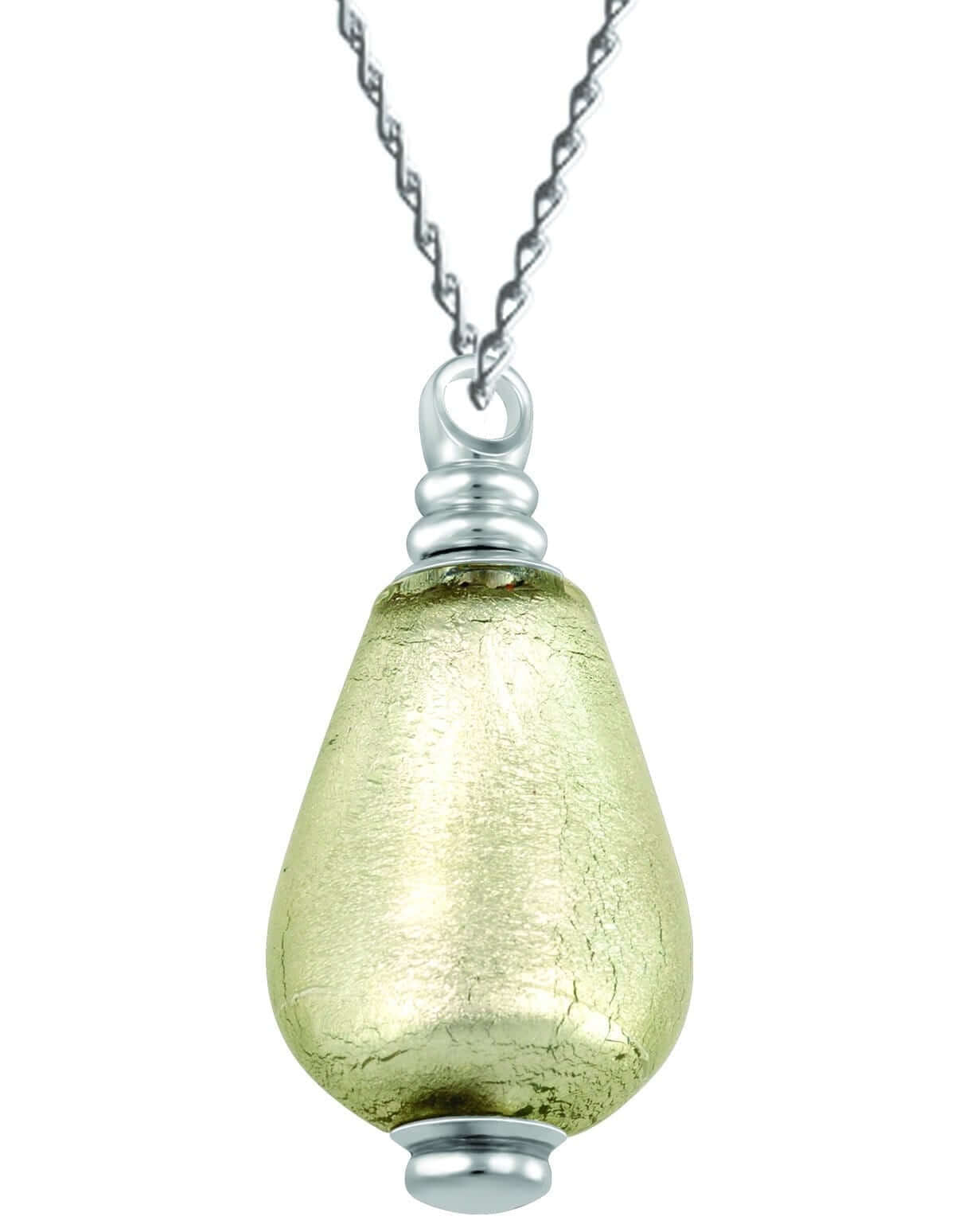 Cara Keepsakes Murano Glass Pendant Urns Murano Glass Pendant Urn - 'Whispering Softly'