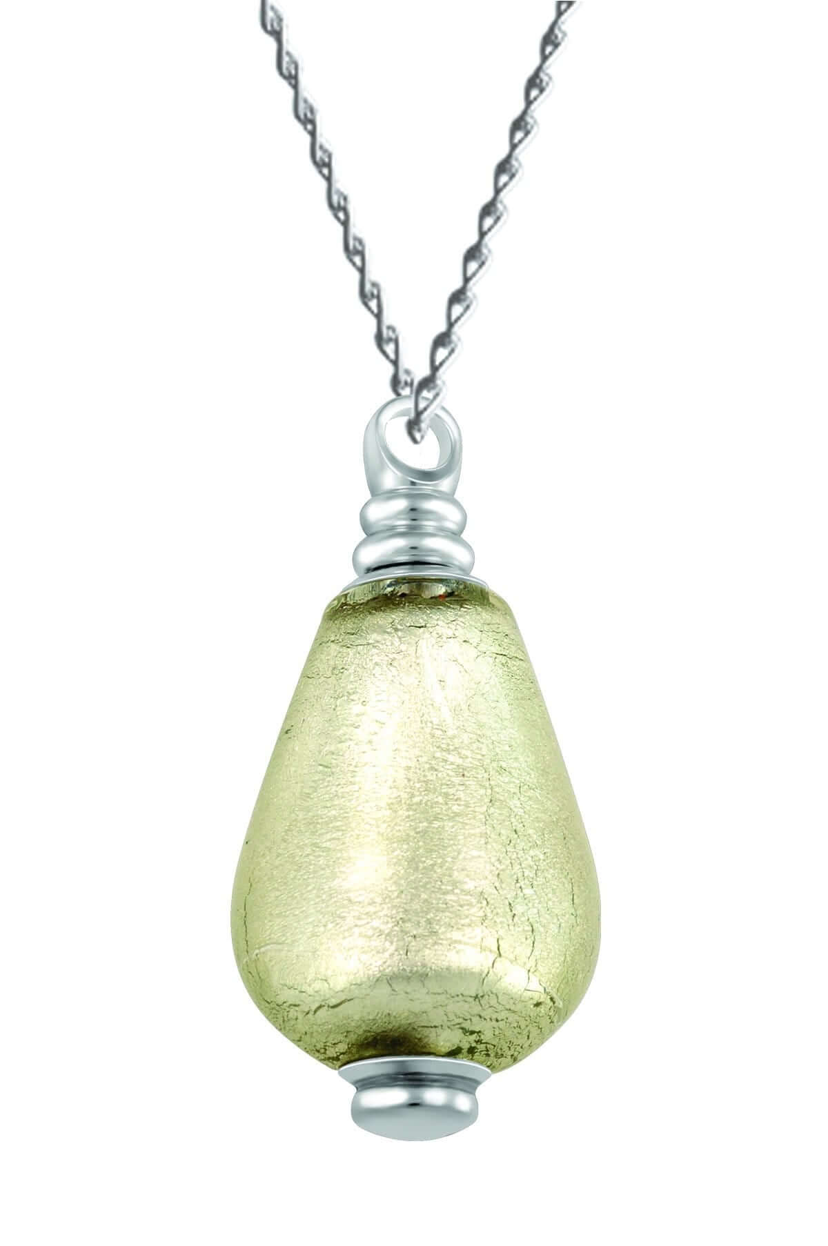 Cara Keepsakes Murano Glass Pendant Urns Murano Glass Pendant Urn - 'Whispering Softly'