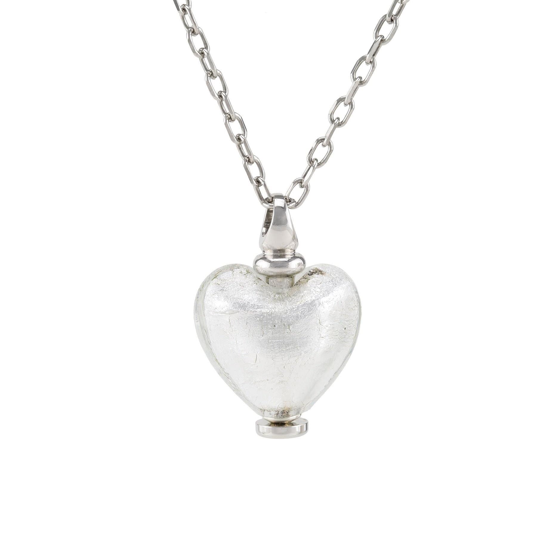 Cara Keepsakes Murano Glass Heart Urn - April