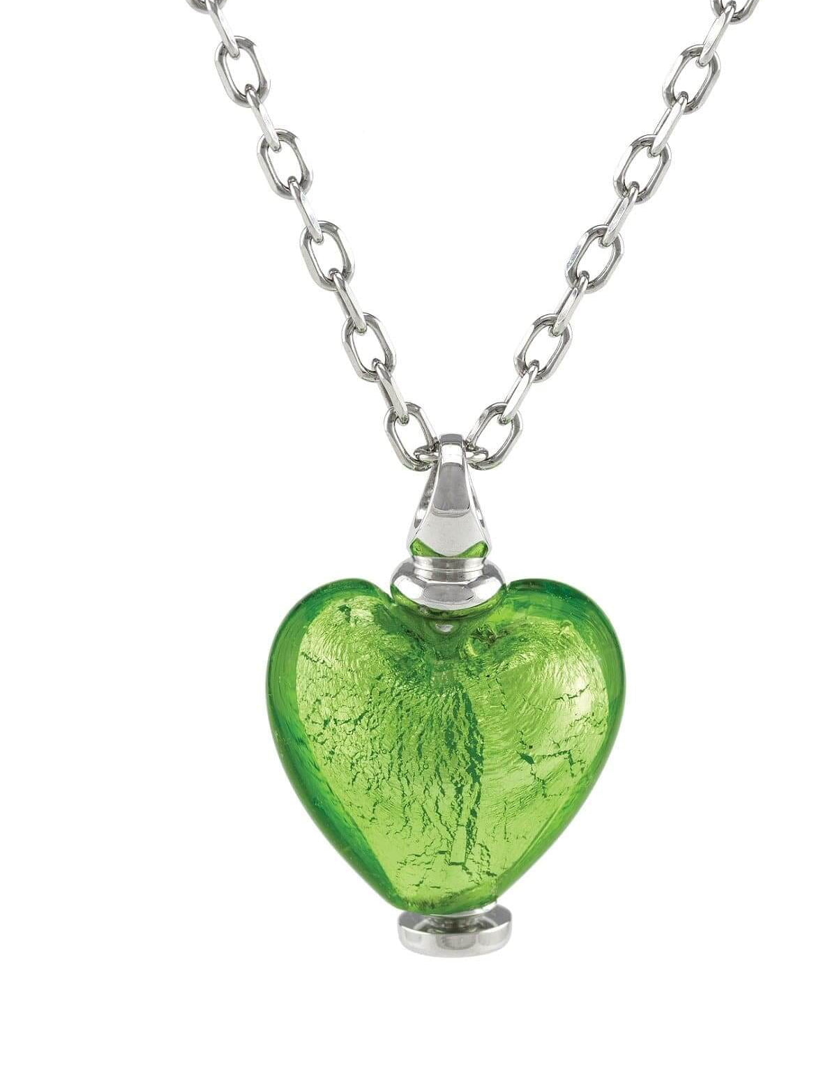 Cara Keepsakes Murano Glass Heart Urn - August