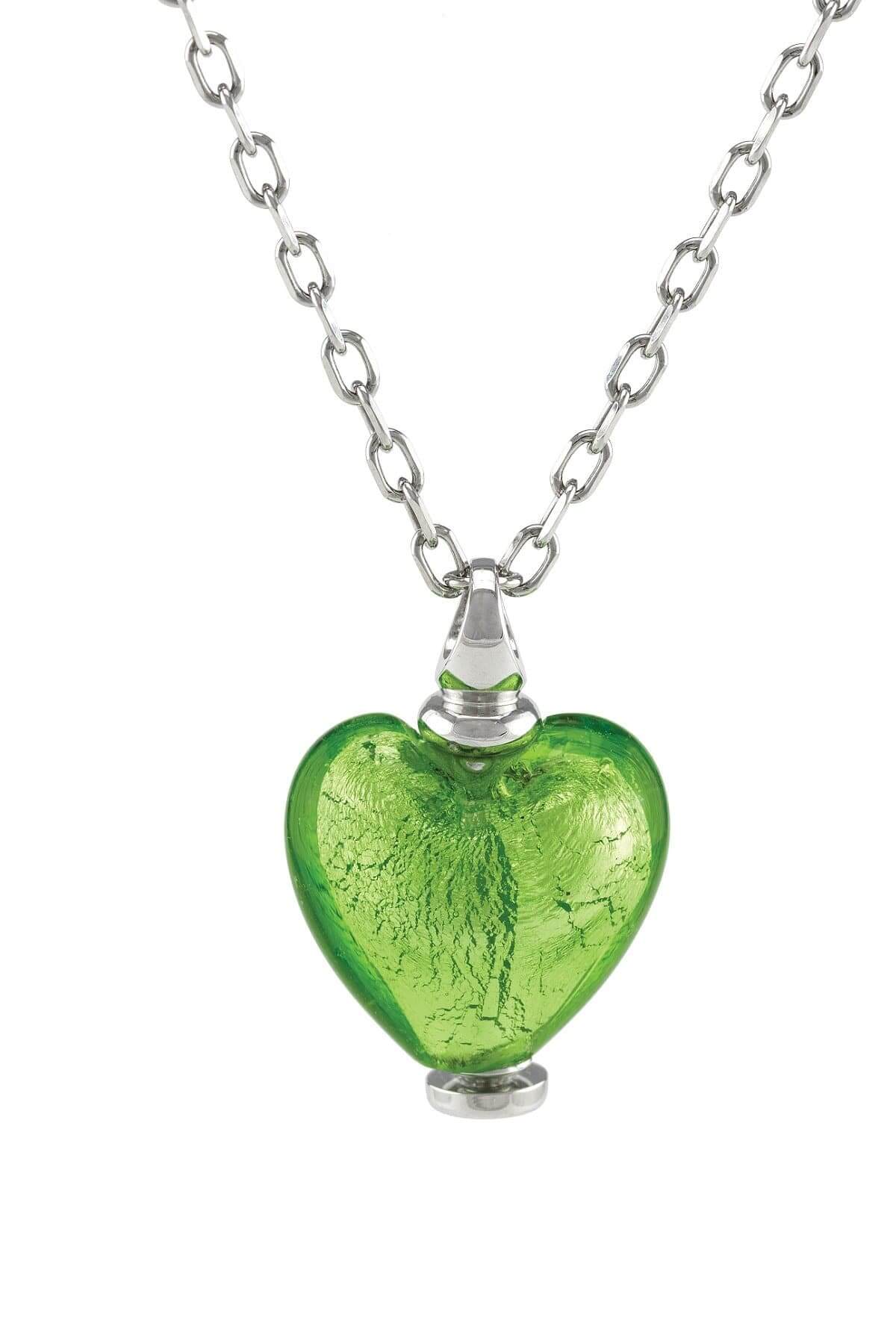 Cara Keepsakes Murano Glass Heart Urn - August