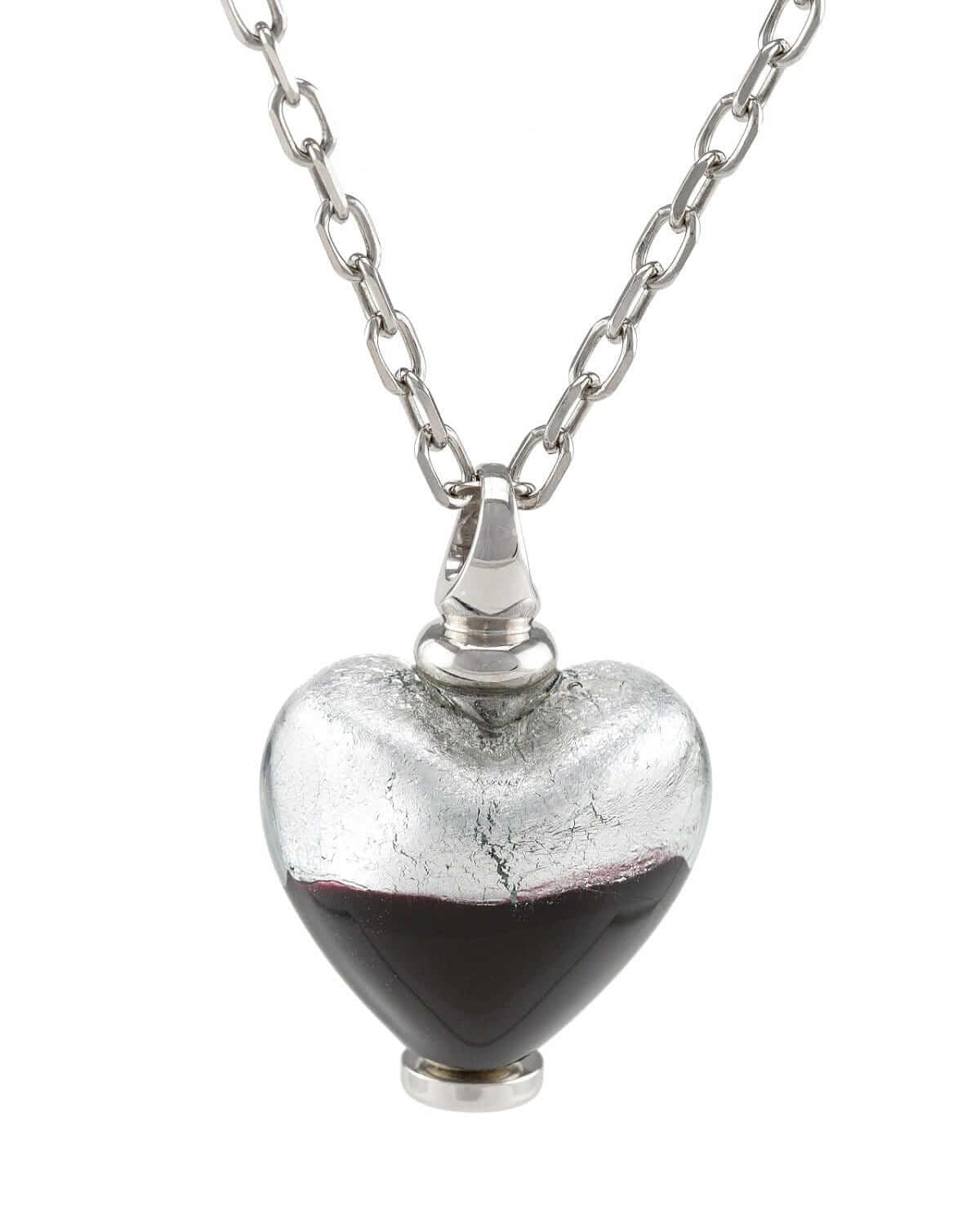 Cara Keepsakes Murano Glass Heart Urn - 'Eternal Promise'