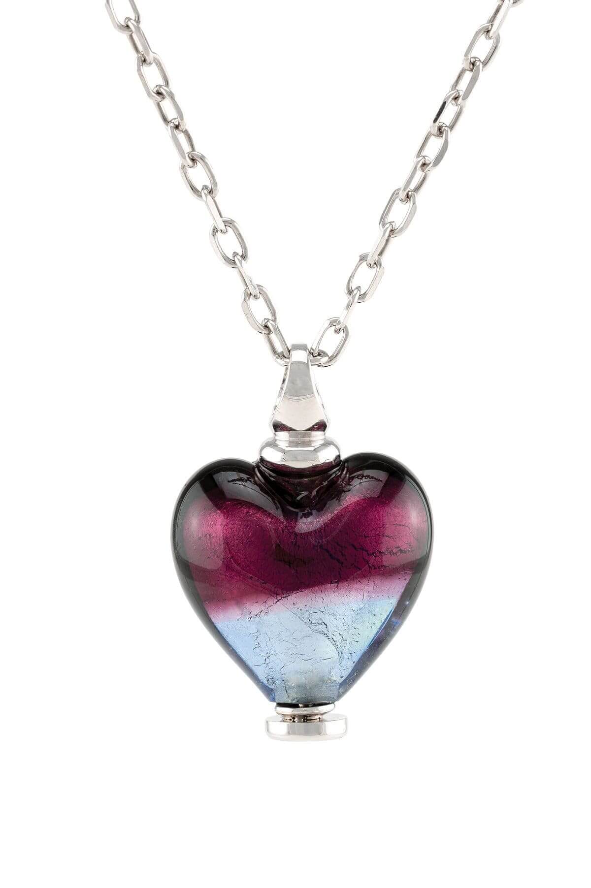 Cara Keepsakes Murano Glass Heart Urn - 'Joyful Hope'