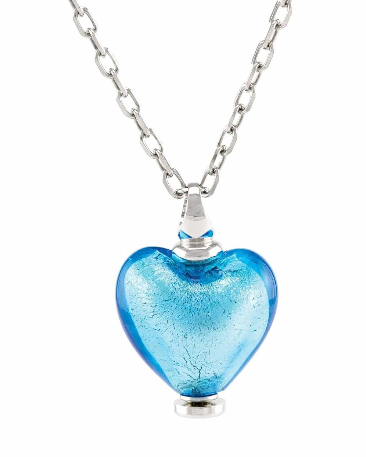 Cara Keepsakes Murano Glass Heart Urn - March