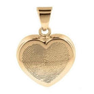 Cara Keepsakes Gold Pendant Urns Gold Heart Pendant Urn (10K)
