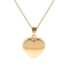 Cara Keepsakes Gold Pendant Urns Gold Heart Pendant Urn (10K)