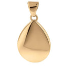 Cara Keepsakes Gold Locket Urns Gold Teardrop Pendant Urn (10K)