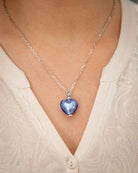 Cara Keepsakes Murano Glass Heart Urns Murano Glass Heart Urn - September