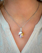 Cara Keepsakes Murano Glass Pendant Urns Murano Glass Pendant Urn - 'Loving Whispers'