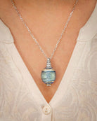 Cara Keepsakes Murano Glass Pendant Urns Murano Glass Pendant Urn - 'Serenity'