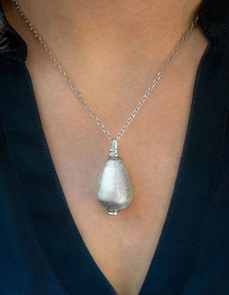 Cara Keepsakes Murano Glass Pendant Urns Murano Glass Pendant Urn - 'Whispering Softly'