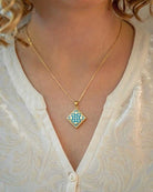Cara Keepsakes Gold Locket Urns Gold 'Renaissance' Locket Urn (10K)