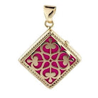 Cara Keepsakes Gold Locket Urns Gold 'Renaissance' Locket Urn (10K)