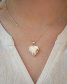 Cara Keepsakes Gold Locket Urns 'Heirloom' Locket Urn (10K)