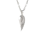 Cara Keepsakes Silver Pendant Urns Silver Guardian Angel Pendant Urn