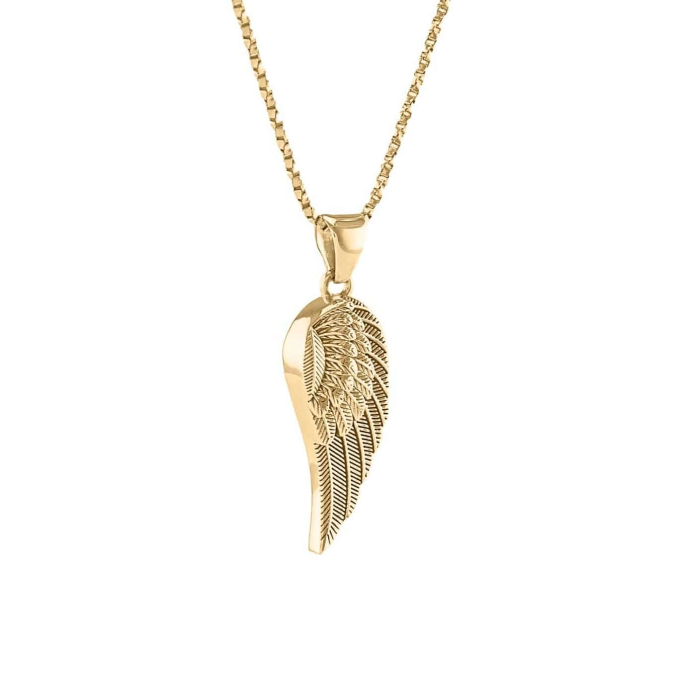 Cara Keepsakes Gold Pendant Urns Gold Guardian Angel Pendant Urn (10K)