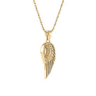 Cara Keepsakes Gold Pendant Urns Gold Guardian Angel Pendant Urn (10K)
