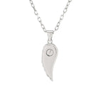 Cara Keepsakes Silver Pendant Urns Silver Guardian Angel Pendant Urn