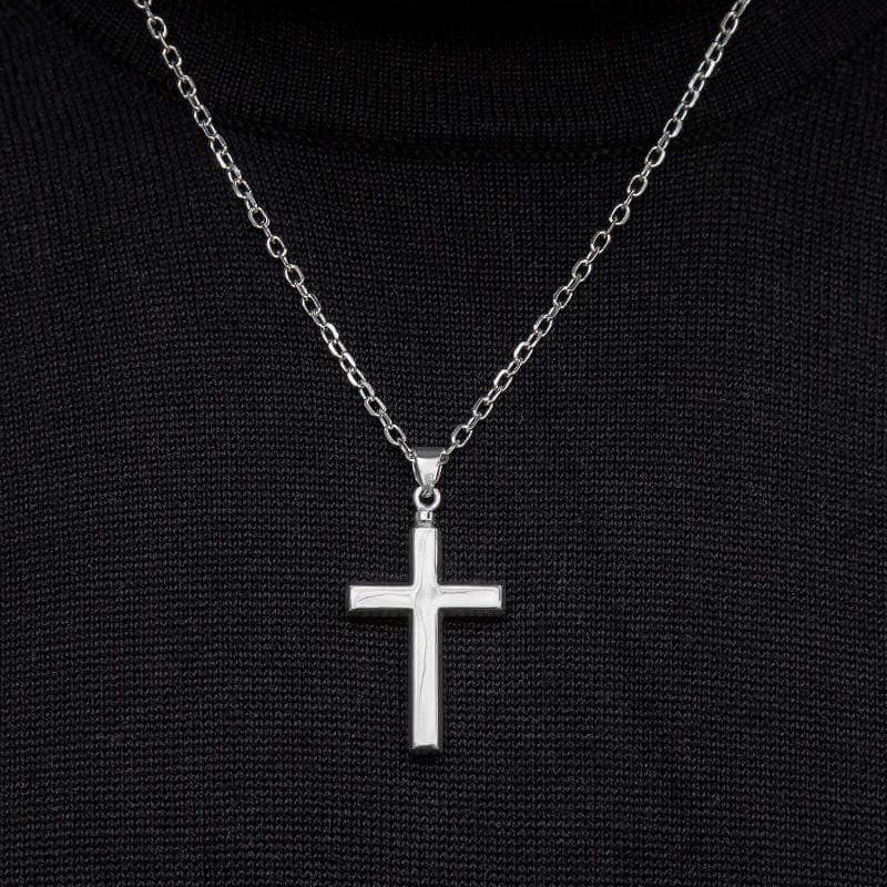 Cara Keepsakes Silver Pendant Urns Cross Pendant Urn