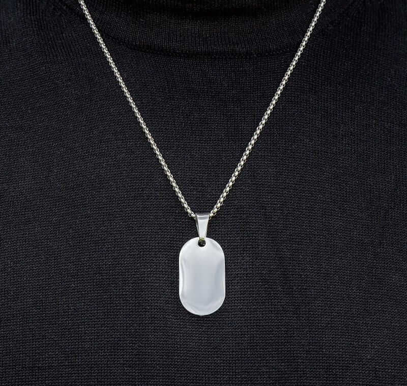 Cara Keepsakes Stainless Steel Tag Pendant Urn