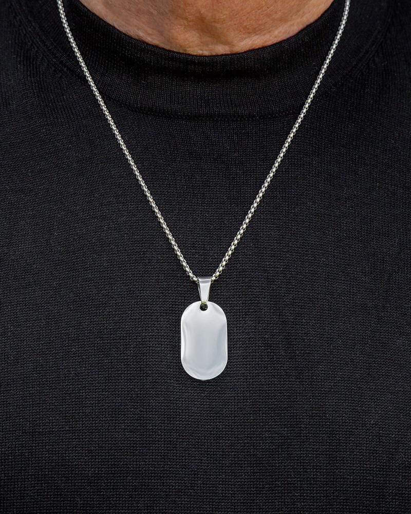 Cara Keepsakes Stainless Steel Keeping You Close To My Heart Dog Tag Urn