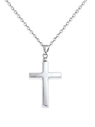 Cara Keepsakes Silver Pendant Urns Cross Pendant Urn