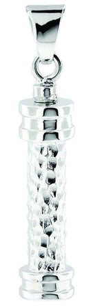 Cara Keepsakes Silver Pendant Urns Cylinder Pendant Urn