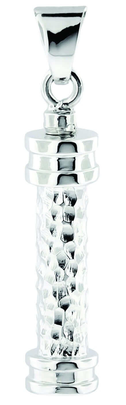 Cara Keepsakes Silver Pendant Urns Cylinder Pendant Urn