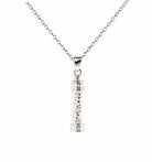 Cara Keepsakes Silver Pendant Urns Cylinder Pendant Urn