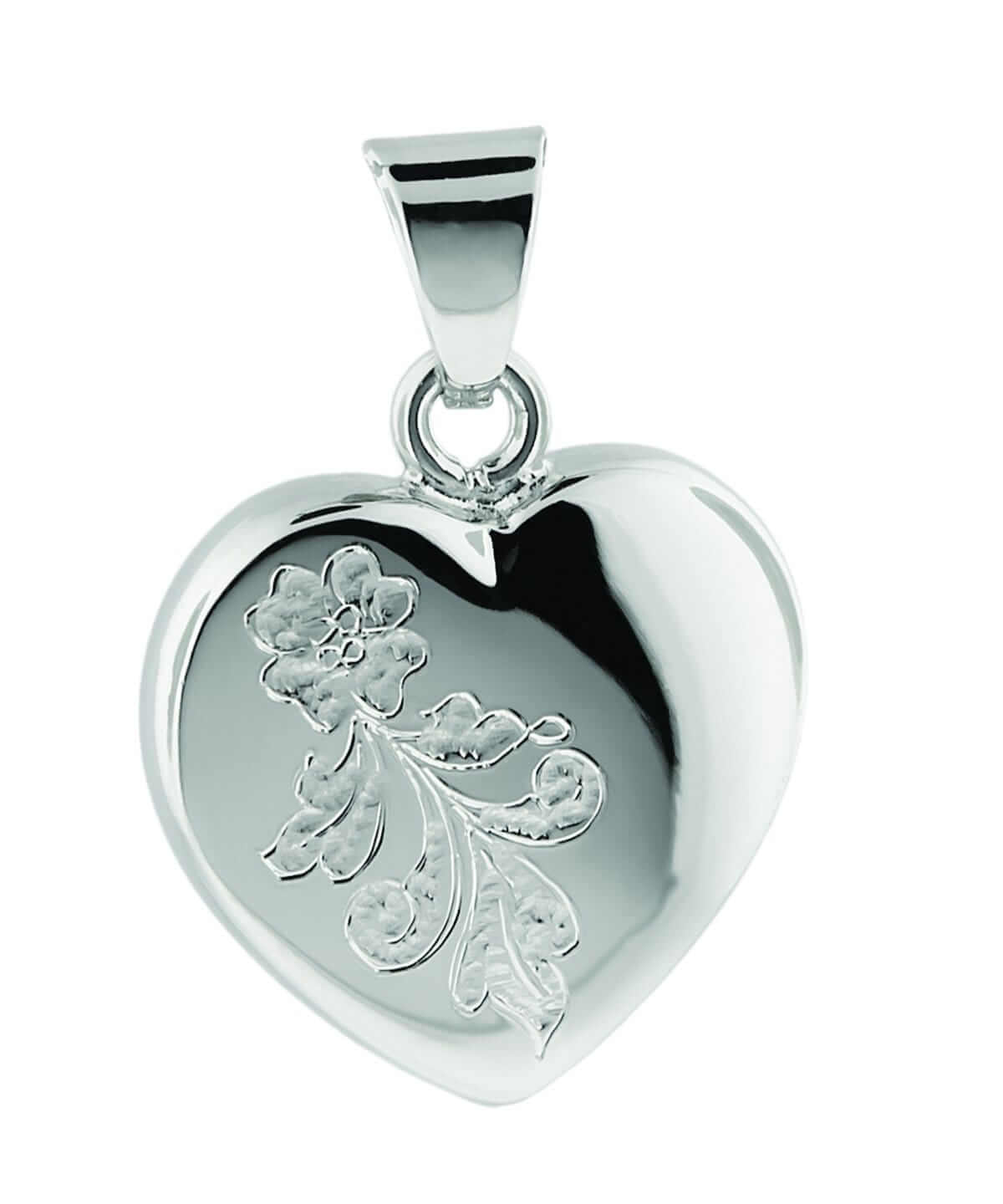 Cara Keepsakes Silver Pendant Urn close up