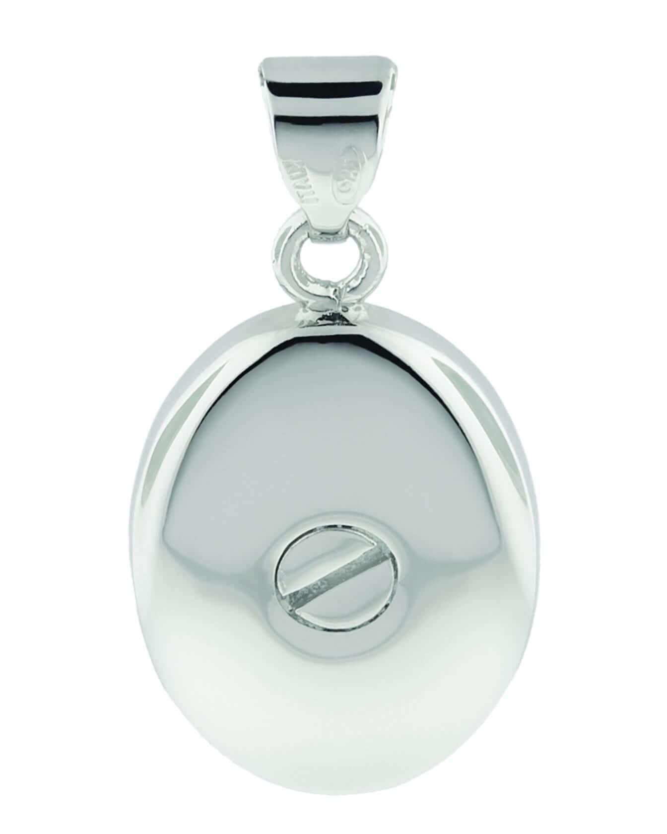 Cara Keepsakes Silver Pendant Urns 'I Used To Be His Angel' Pendant Urn