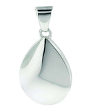 Cara Keepsakes Silver Pendant Urns Silver Teardrop Pendant Urn
