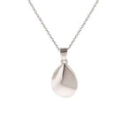 Cara Keepsakes Silver Pendant Urns Silver Teardrop Pendant Urn