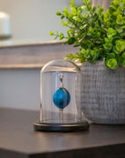 Cara Keepsakes Keepsake Urn Mini Urn with Glass Dome Keepsake Urn - "Tender Promise"