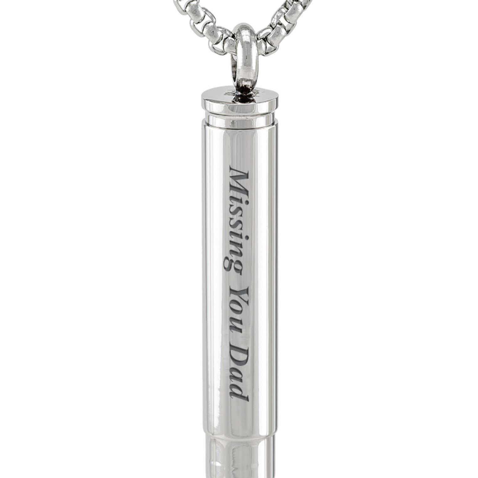 Cara Keepsakes Stainless Steel Bullet Urn