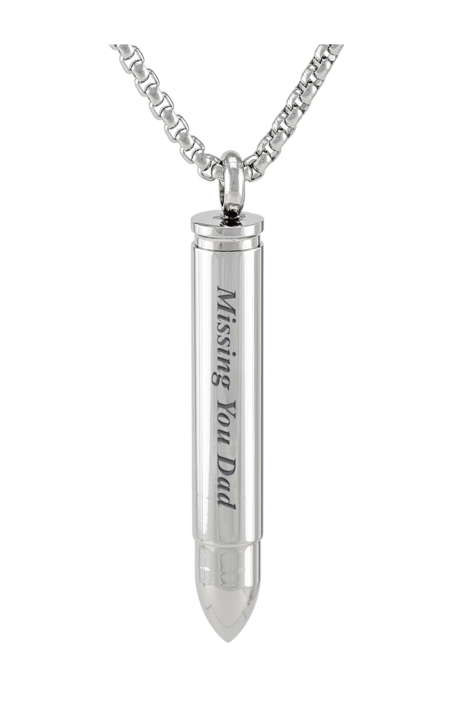 Cara Keepsakes Stainless Steel Bullet Urn