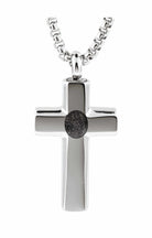 Cara Keepsakes Stainless Steel Stainless Steel Cross Pendant Urn