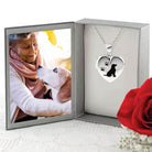 Cara Keepsakes Silver Locket Urns Dog Paw Print Locket Urn