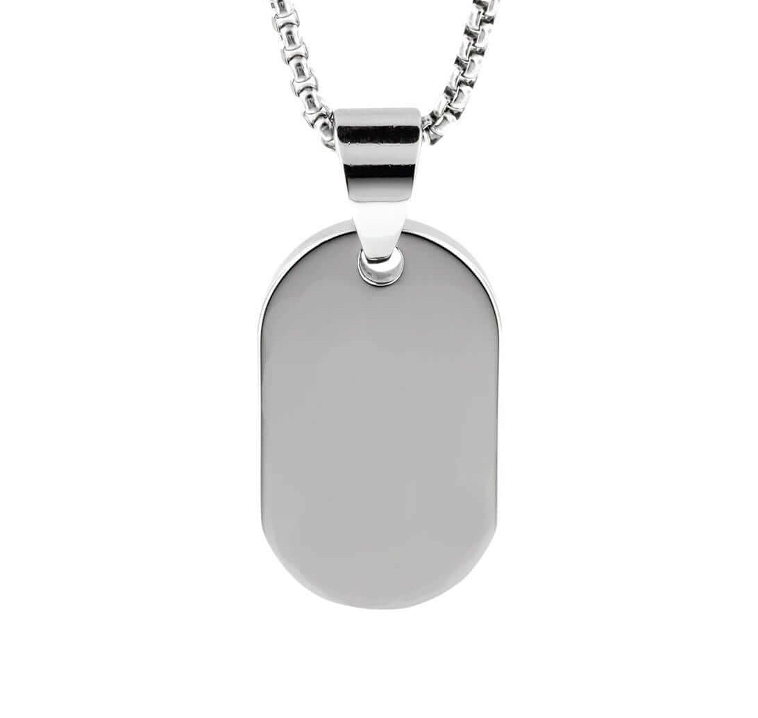 Cara Keepsakes Stainless Steel Keeping You Close To My Heart Dog Tag Urn