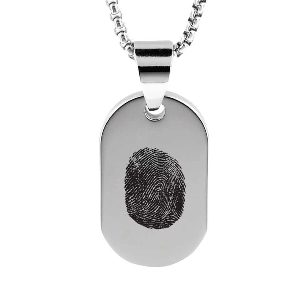 Cara Keepsakes Stainless Steel Tag Pendant Urn