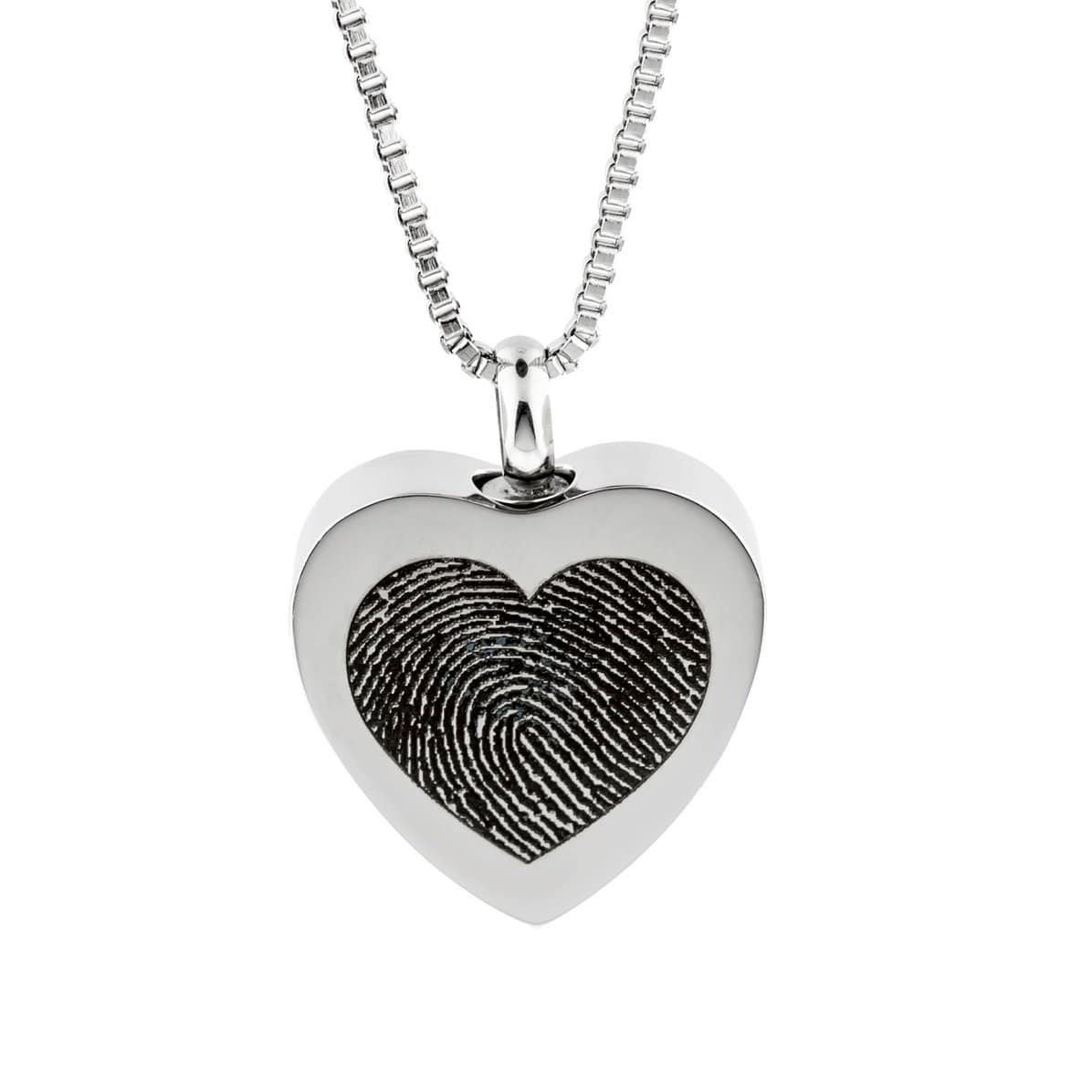 Cara Keepsakes Stainless Steel Stainless Steel Heart Pendant Urn