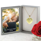 Cara Keepsakes Gold Locket Urns 'Forget Me Not' Pendant Urn (10K)
