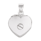 Cara Keepsakes Silver Pendant Urns Silver Heart Pendant Urn