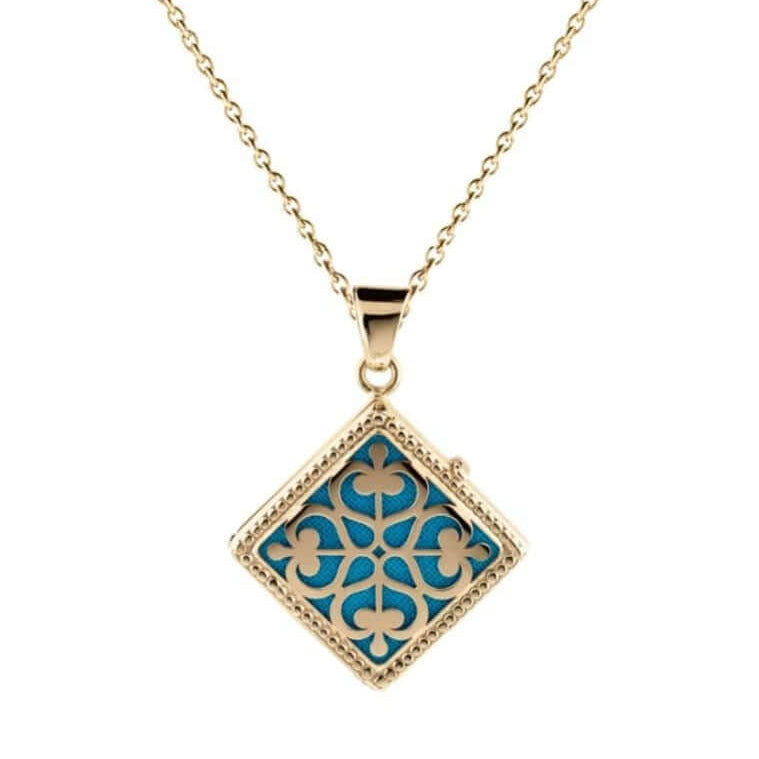 Cara Keepsakes Gold Locket Urns Gold 'Renaissance' Locket Urn (10K)