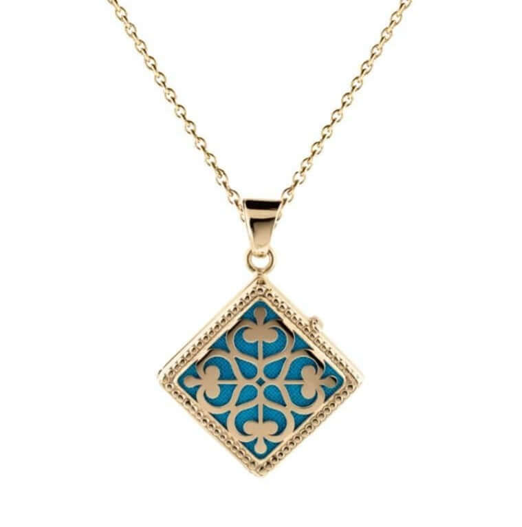 Cara Keepsakes Gold Locket Urns Gold 'Renaissance' Locket Urn (10K)