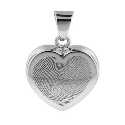 Cara Keepsakes Silver Pendant Urns Silver Heart Pendant Urn