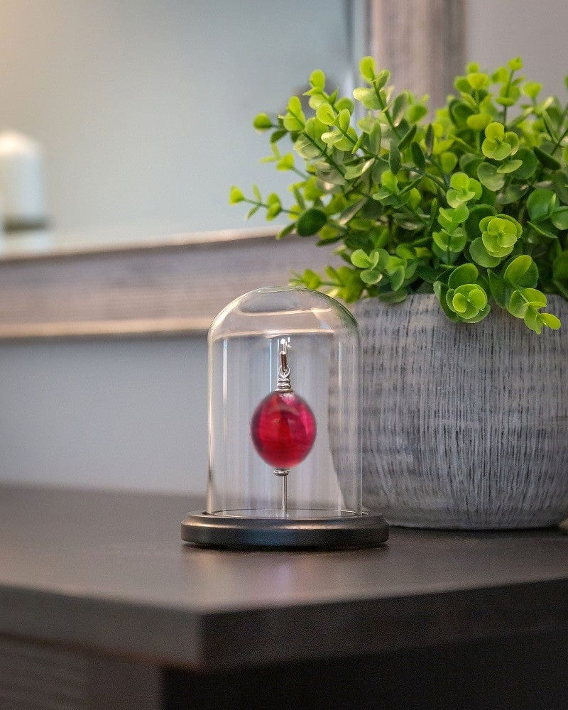 Cara Keepsakes Keepsake Urn Mini Urn with Glass Dome Keepsake Urn - "Beyond the Sunset"