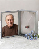 Cara Keepsakes Murano Glass Pendant Urns Murano Glass Pendant Urn - 'Gilded Dreams' Bead