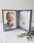 Cara Keepsakes Gold Pendant Urns Gold Teardrop Pendant Urn (10K)