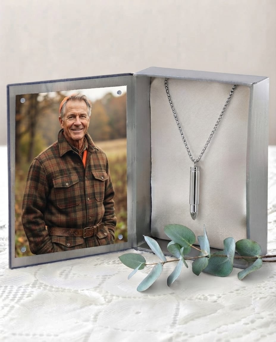 Cara Keepsakes Stainless Steel Stainless Steel Bullet Urn